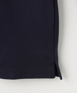 23区GOLF 【WOMEN】【吸水速乾/UVカット】ベアスムースモックシャツ ネイビー系