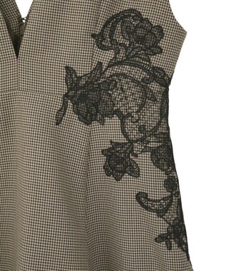 YECCA VECCA フラワーレースジャンスカ Check