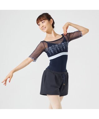 Chacott ショートパンツ ネイビー