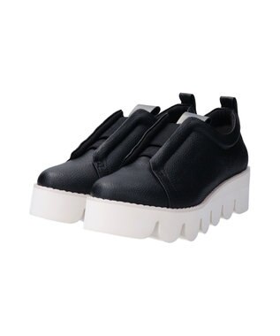 Bridget Birkin 【Round About】甲ゴムヒールアップスニーカー ブラック