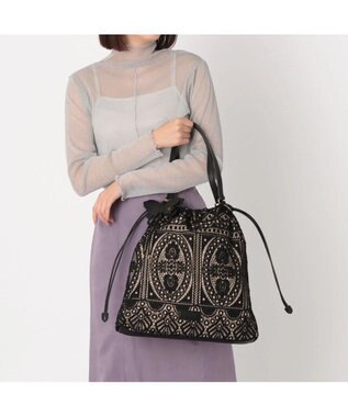 ANNA SUI フィオリー トートバッグ ベージュ