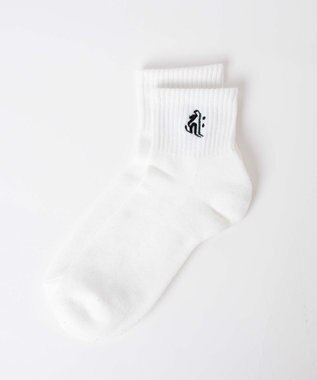 WEGO 刺繍パイルソックス（U） 柄1