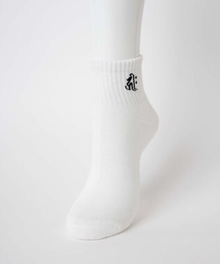 WEGO 刺繍パイルソックス（U） 柄1