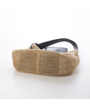 UNBILLION カシュカシュ cachecache / アンダリア風ホーボーバッグ ブラックミックス