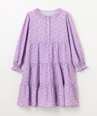 組曲 KIDS 【110-140㎝】Tiny Rose ワンピース ラベンダー