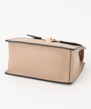 自由区 【MILOS】フラップワンハンドル2WAY バッグ キャメル系