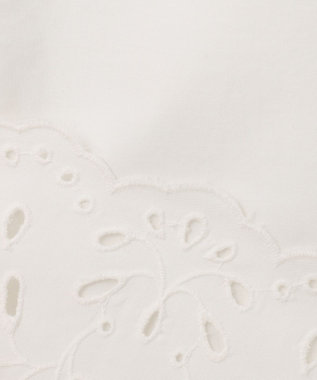 23区 S 【SLOW/一部店舗限定】フラワーエンブロイダリー ブラウス ホワイト系