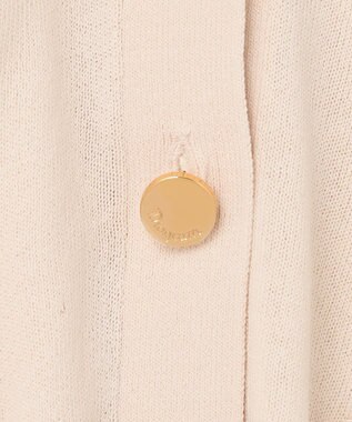 GRACE CONTINENTAL ルーズVネックニットカーディガン キナリ