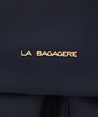 LA BAGAGERIE ダブルフロントポケット2WAYビッグショルダー ネイビー