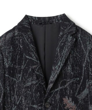 JOSEPH HOMME フォレストジャガード　チェスターコート ブラック系3