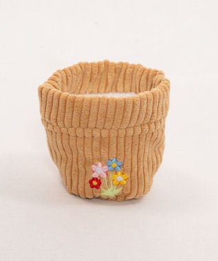 WEGO 【痛バ＆推し活グッズ】ぬい満開フラワーポット15cm イエロー