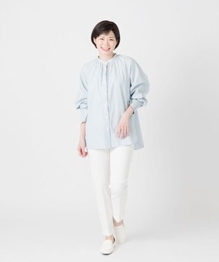 ONWARD Reuse Park 【組曲】ブラウス春夏 ブルー