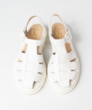 BONTRE 【LucaGrossi/ルカグロッシ】タンクソールグルカサンダル ホワイト