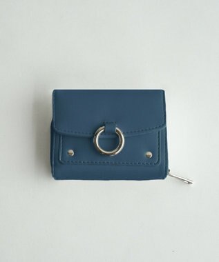WEGO リングフラップウォレット ブルーその他