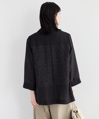 YECCA VECCA シアーテーラードジャケット Black