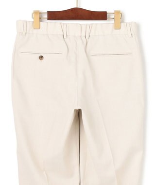 J.PRESS MEN 【ストレッチ性 / 洗える / 接触冷感】エレガントラミーコンフォート スラックス アイボリー系