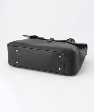 JOSEPH HOMME 【PELLE MORBIDA】 　フラップトートバッグ ブラック系