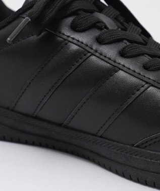 WEGO 2ラインローカットスニーカー ブラック