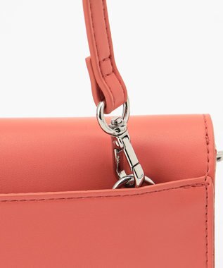 ICB 【マルチウェイ】３ピースショルダーバッグ カーマイン系