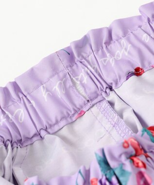 ANY KIDS 総柄フルーツ スカート ラベンダー