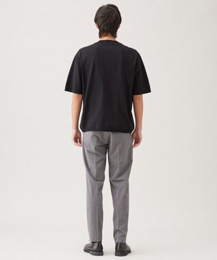 UNFILO MENS 【メンズノンノWEB掲載】スゴ機能美 ニット クルーネック ブラック