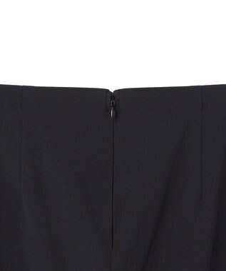 BEIGE， YANN / ラップタック フレアスカート Black