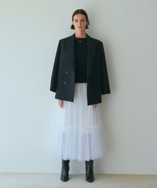 NAVE 【Nave・手洗い可】リュクスウール クルーネックニット ブラック系