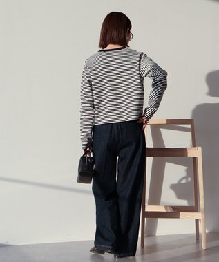 AMERICAN HOLIC バイパチリングドットニットカーディガン Purple