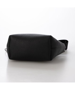 UNBILLION VERYコラボ カシュカシュ cachecache / ミニポーチ付きシュリンクショルダー ブラック