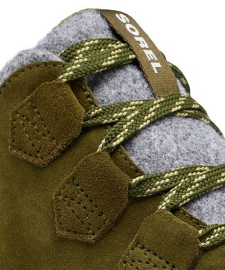 SOREL SOREL/ キネティックインパクト カリブープラスウォータープルーフ /ソレル Utility Green、 Light Aloe