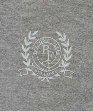 CRAFT STANDARD BOUTIQUE ライン入り裾フリルワンピース Gray Mixture