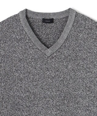 JOSEPH HOMME ライトアムンゼン　Vネック ライトグレー系