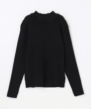 ANY KIDS しあわせタッチニット ブラック