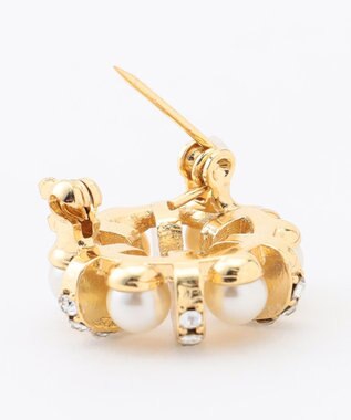 ANY SIS クレセントセット ブローチ ゴールド