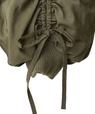 Green Parks ・ｓｗｉｎｇ　ｂｙ　ティペット付ミリタリーブルゾン Khaki