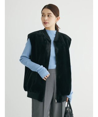 Green Parks ■ＡＪＵＧＡ．×ＧＰ　ハイネックリブニット Sax