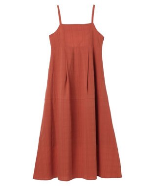 Green Parks ａ．バックギャザーキャミワンピース Red