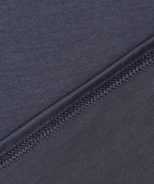 自由区 L 【ワコールコラボ】【カタログ掲載・洗える】レーシーニット ドレス ネイビー