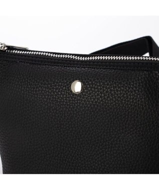 UNBILLION VERYコラボ カシュカシュ cachecache / ミニポーチ付きシュリンクショルダー ブラック