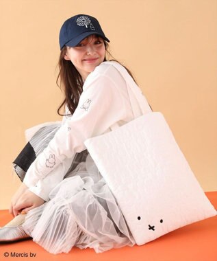 Green Parks Ｍｉｆｆｙ／フラワーキルティングト－トＢａｇ White