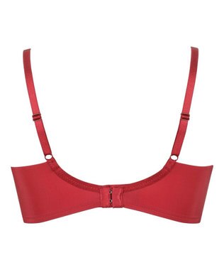 WACOAL 【ハグするブラ】 ブラジャー 体温を感知してカラダになじむ ハグシート 谷間メイク 脇高設計 ペアショーツあり ブラ レディース BRB488 /ワコール レッド