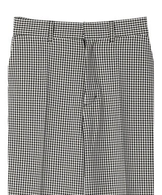 earth music&ecology Ｔ／Ｒストレートパンツ Gingham Check