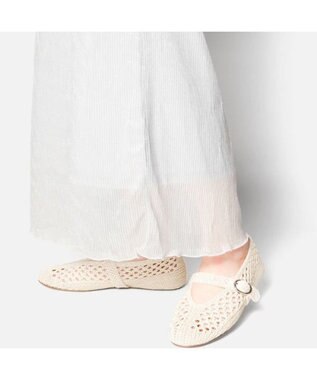 STEVE MADDEN ALARA シアーラフメリージェーンフラット サンドベージュ