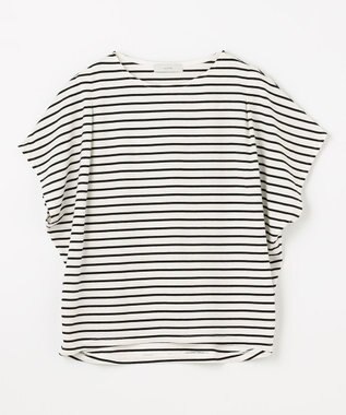 ANY L 【洗濯機可/UVケア/接触冷感】フレンチスリーブロゴ・カラーTシャツ オフボーダー