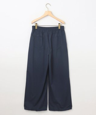 組曲 L ポリエステルレーヨンツイル パンツ ネイビー系
