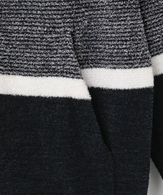 JOSEPH ABBOUD MOUNTAIN 【SPACE／UNISEX】ベアフリース パーカー ブラック系2