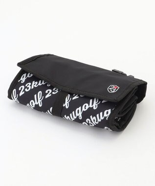 23区GOLF 【UNISEX】ランチの持ち運びにも使える保冷バッグ 収納時もかさばらない折り畳み仕様 ブラック系5