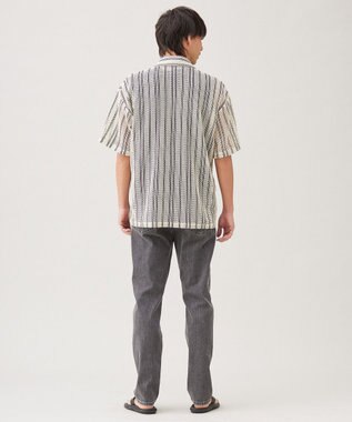 UNFILO MENS ラッセルシャツ【ギフトにもおすすめ】 ベージュ