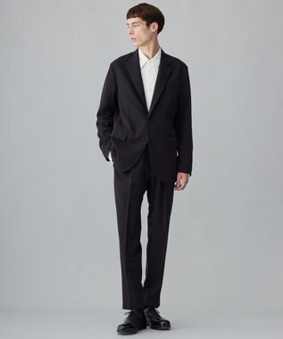 UNFILO MENS スマート テーパードパンツ [24年秋冬商品] ブラック