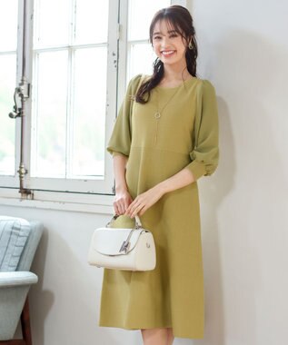 洗える 大人可愛い異素材パフ袖ワンピース Tiaclasse ファッション通販 公式通販 オンワード クローゼット 洗える 大人可愛い異素材パフ袖ワンピース Tiaclasse ファッション通販 公式通販 オンワード クローゼット